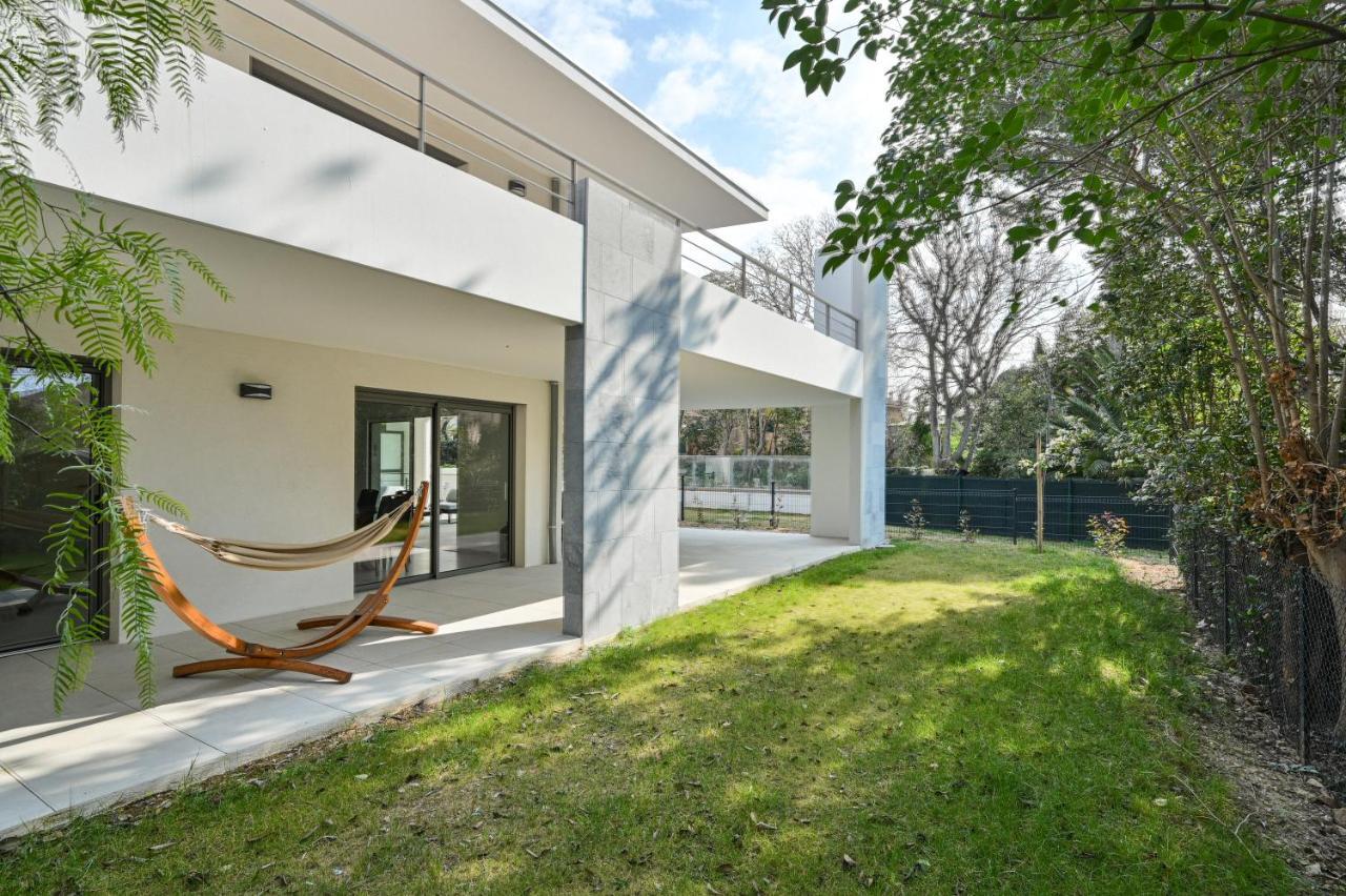 T3 Neuf - C13 - Jardin-Terrasse Et Piscine - Acces Direct Plages Et Centre Village Сен-Сір-сюр-Мер Екстер'єр фото